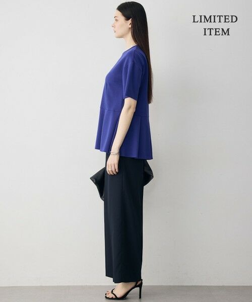 ICB / アイシービー カットソー | 【WEB限定】 ライトダンボール ペプラムプルオーバー | 詳細8