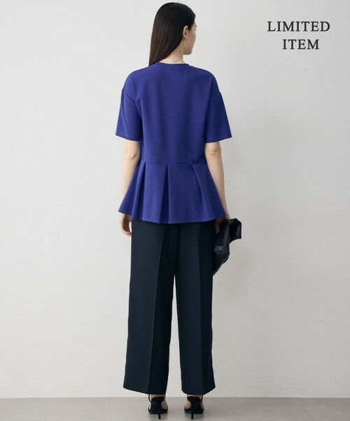 ICB / アイシービー カットソー | 【WEB限定】 ライトダンボール ペプラムプルオーバー | 詳細9