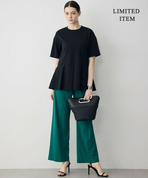 ICB / アイシービー カットソー | 【WEB限定】 ライトダンボール ペプラムプルオーバー | 詳細17