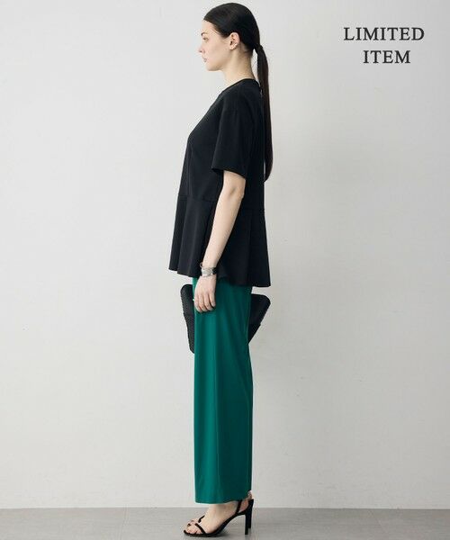 ICB / アイシービー カットソー | 【WEB限定】 ライトダンボール ペプラムプルオーバー | 詳細18