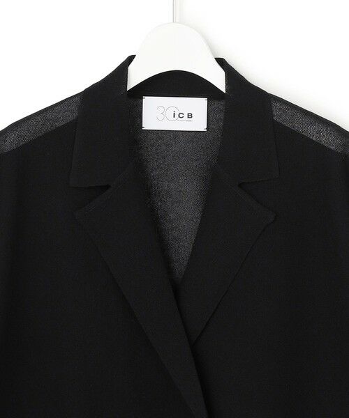 ICB / アイシービー その他アウター | 【30th ANNIVERSARY】シアーライトリュクス ニットジャケット | 詳細12