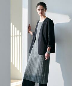 ICB / アイシービー ミニ丈・ひざ丈ワンピース | 【30th ANNIVERSARY】シアーライトリュクス ニットワンピース