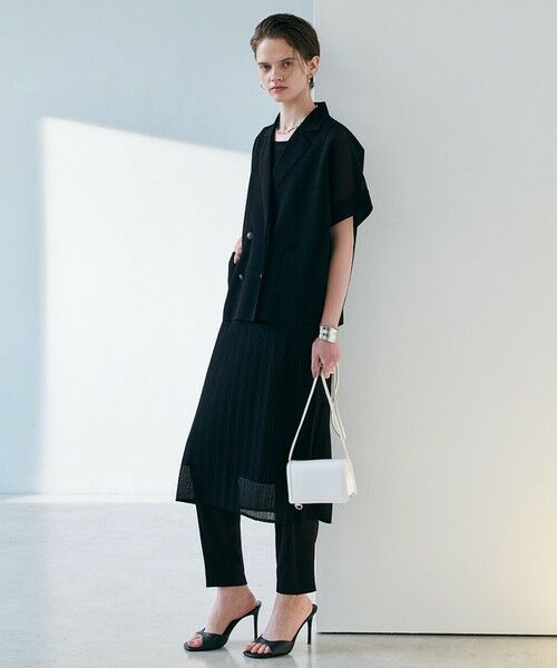 ICB / アイシービー ミニ丈・ひざ丈ワンピース | 【30th ANNIVERSARY】シアーライトリュクス ニットワンピース | 詳細11