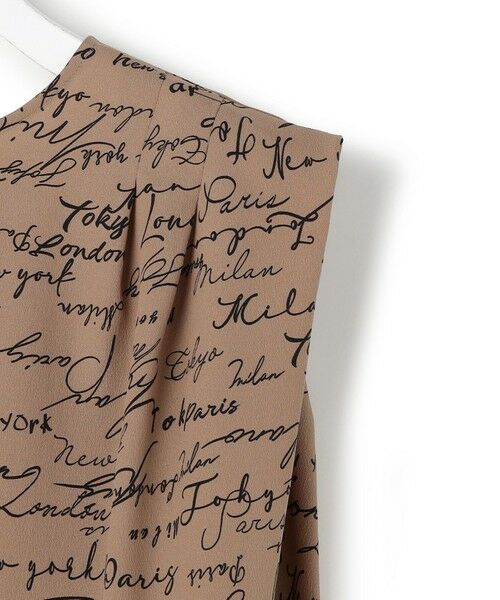 ICB / アイシービー ロング・マキシ丈ワンピース | 【30th ANNIVERSARY】5cityプリント ノースリーブワンピース | 詳細8