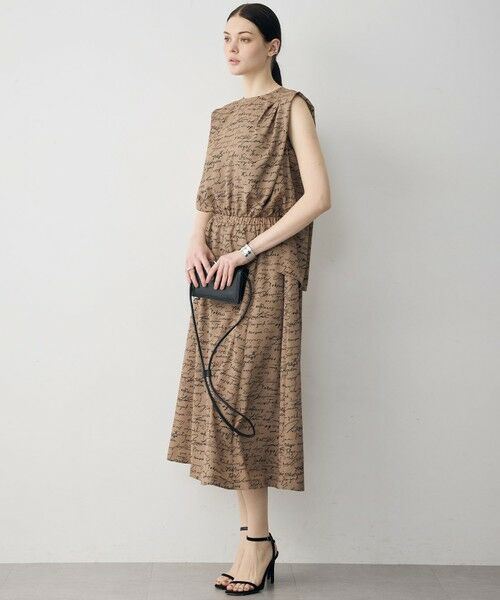 ICB / アイシービー ロング・マキシ丈ワンピース | 【30th ANNIVERSARY】5cityプリント ノースリーブワンピース | 詳細2