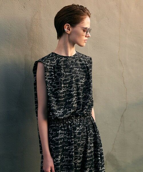 ICB / アイシービー ロング・マキシ丈ワンピース | 【30th ANNIVERSARY】5cityプリント ノースリーブワンピース | 詳細16