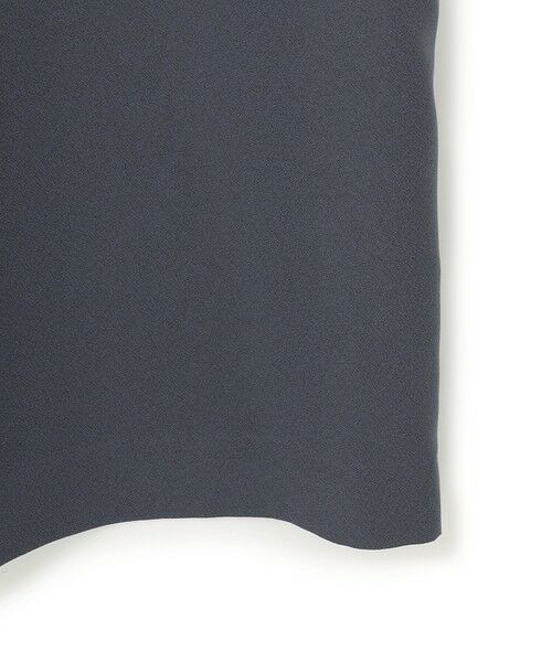 ICB / アイシービー ロング・マキシ丈ワンピース | 【WEB限定】FluidBackSatin ニット衿シャツワンピース | 詳細5