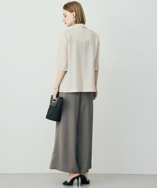 ICB / アイシービー その他パンツ | ドレープツイル ボリュームワイドパンツ | 詳細3