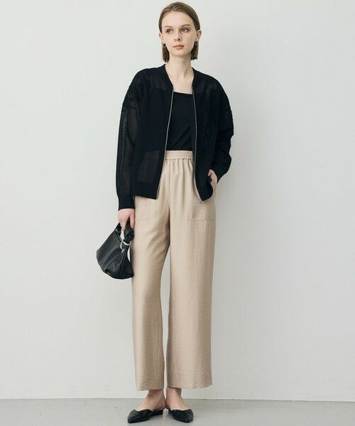 ICB / アイシービー その他パンツ | ワッシャーツイル ワイドストレートパンツ | 詳細3