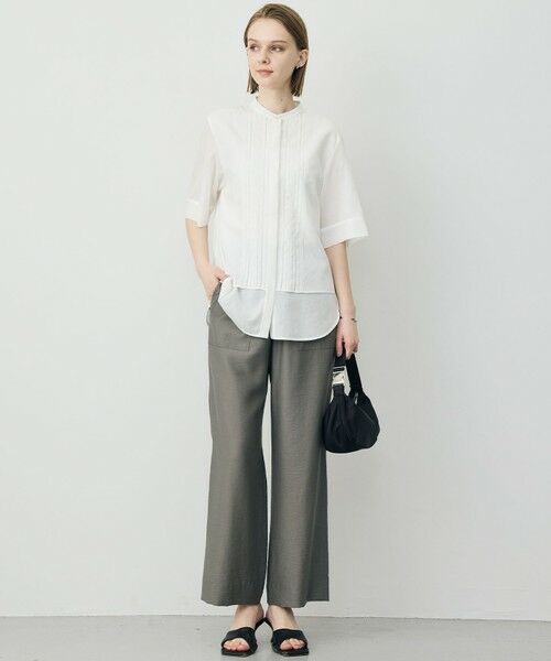 ICB / アイシービー その他パンツ | ワッシャーツイル ワイドストレートパンツ | 詳細17