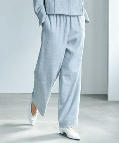 ICB / アイシービー その他パンツ | ライトスラブツイード ワイドパンツ