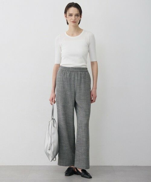 ICB / アイシービー その他パンツ | ライトスラブツイード ワイドパンツ | 詳細7