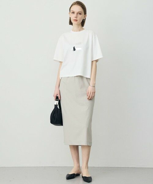 ICB / アイシービー ミニ・ひざ丈スカート | アトラストリコット ナロースカート | 詳細1