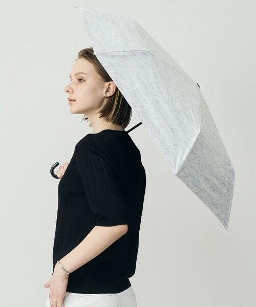 ICB / アイシービー 傘 | 【30th ANNIVERSARY】晴雨兼用 折りたたみ傘（オフホワイトベース）