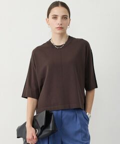 ICB / アイシービー ニット・セーター | ヴィスコースワイド 前後配色ニットT
