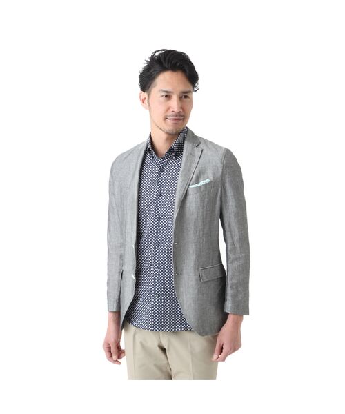 セール】 【超軽量】マイクロヘリンボーンジャケット （テーラード