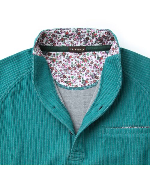 ＊＊ILFARO / イルファーロ カットソー | ハーフスタンドカラートレーナー | 詳細2