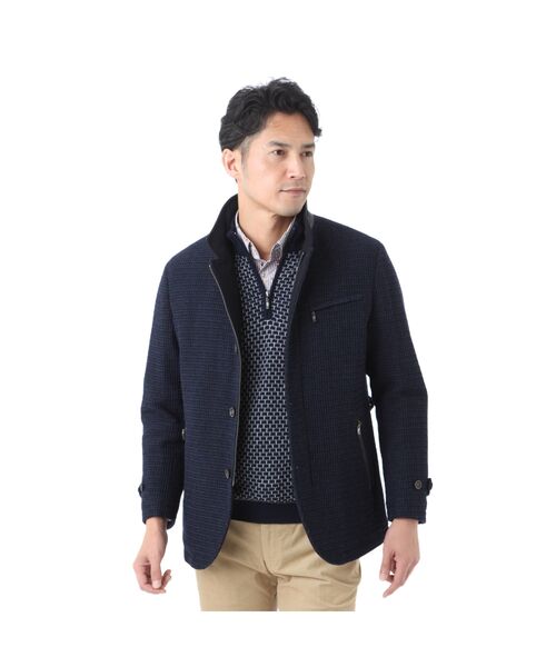 ＊＊ILFARO / イルファーロ ブルゾン | 【吸湿発熱】 スマートウォーマーブルゾン（ネイビー1）