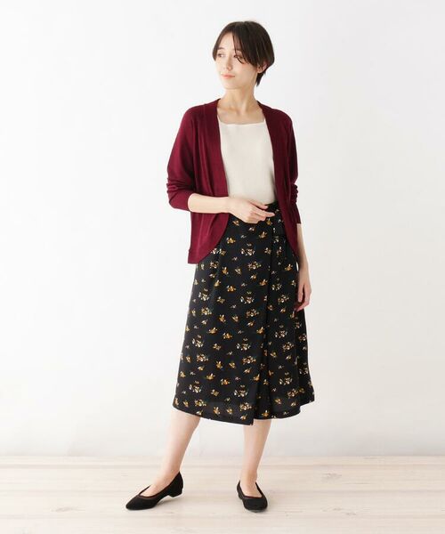 洗える ボレロニットカーディガン カーディガン ボレロ Index インデックス ファッション通販 タカシマヤファッションスクエア