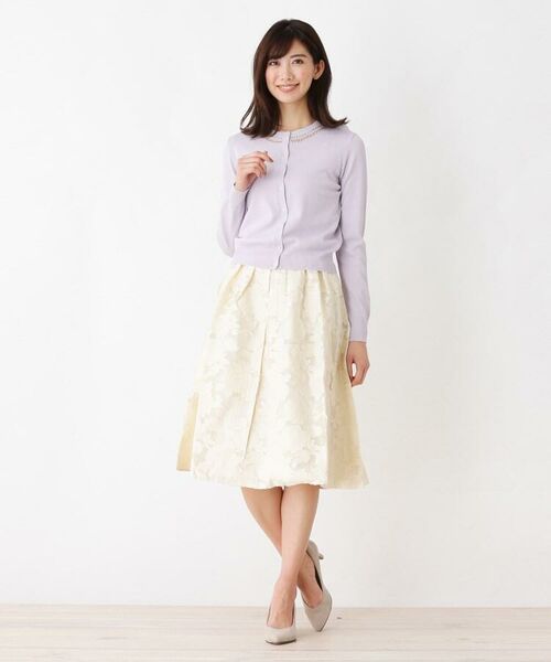 セール 洗える ビジューカーディガン カーディガン ボレロ Index インデックス ファッション通販 タカシマヤファッションスクエア