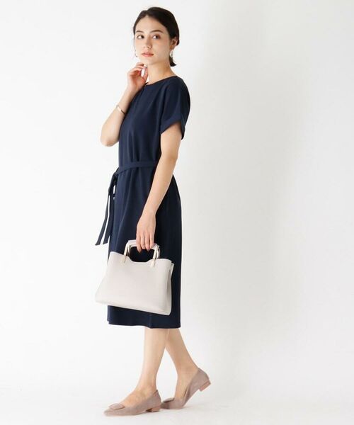 セール カットジョーゼットiラインバー Web限定サイズ ミニ丈 ひざ丈ワンピース Index インデックス ファッション通販 タカシマヤファッションスクエア