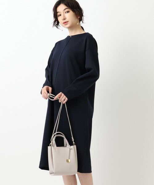 セール ボンディングジョーゼットサックワンピース Web限定サイズ ミニ丈 ひざ丈ワンピース Index インデックス ファッション通販 タカシマヤファッションスクエア