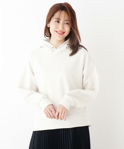 セール スエードダブルクロスフーディー Web限定サイズ パーカー Index インデックス ファッション通販 タカシマヤファッション スクエア