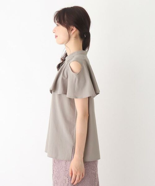 セール クレールツイルオープンショルダーブラウス Web限定サイズ シャツ ブラウス Index インデックス ファッション通販 タカシマヤファッションスクエア