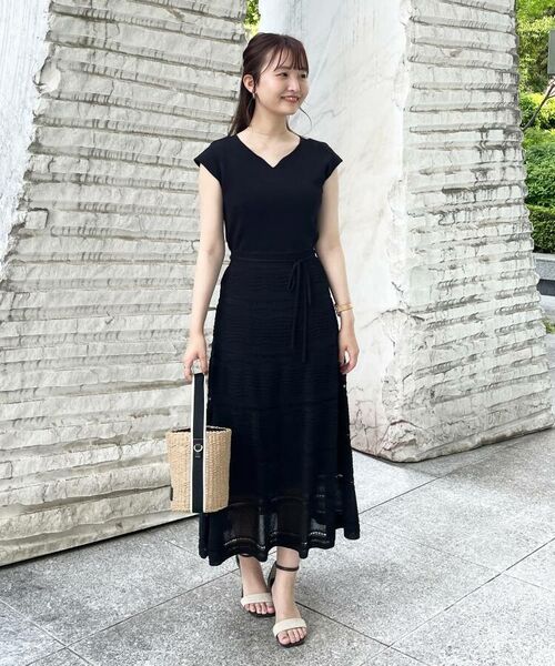 ハートネックニットワンピース Web限定サイズ ミニ丈 ひざ丈ワンピース Index インデックス ファッション通販 タカシマヤファッションスクエア