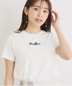 UV ロゴ刺繍コンパクトTシャツ【洗濯機洗い可】