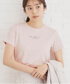 UV ロゴ刺繍コンパクトTシャツ【洗濯機洗い可】