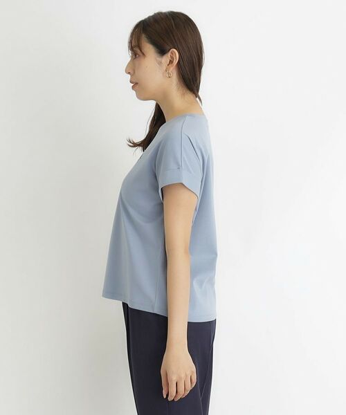 index / インデックス Tシャツ | 《5color》UV ワンポイント刺繍デザインTシャツ【接触冷感/洗濯機洗い可】 | 詳細22