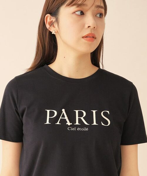 index / インデックス Tシャツ | PARISパール調デザインTシャツ【洗濯機洗い可】 | 詳細16