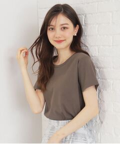 ≪8color/S-LLsize≫透け感軽減バックシャンTシャツ【UVケア/接触冷感/洗濯機洗い可】