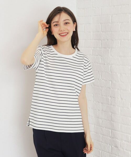 index / インデックス Tシャツ | ≪8color/S-LLsize≫透け感軽減バックシャンTシャツ【UVケア/接触冷感/洗濯機洗い可】 | 詳細12