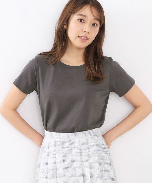 index / インデックス Tシャツ | ≪8color/S-LLsize≫透け感軽減バックシャンTシャツ【UVケア/接触冷感/洗濯機洗い可】 | 詳細28