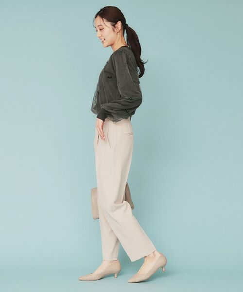 index / インデックス カットソー | チュールレイヤードリボントップス【洗濯機洗い可】 | 詳細3