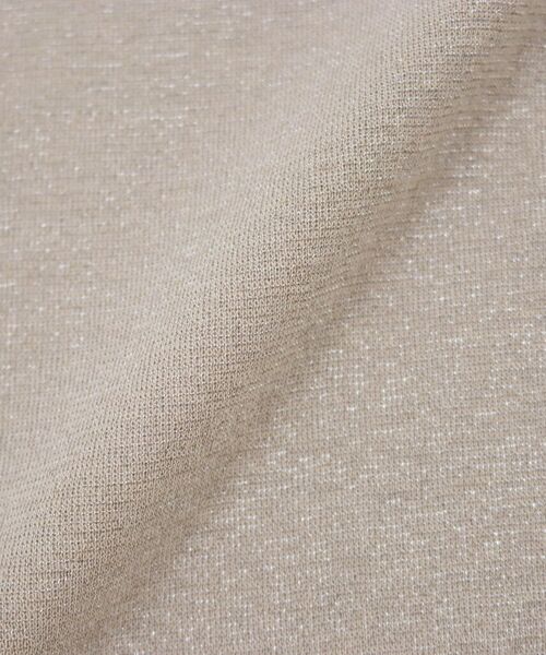 index / インデックス カットソー | ラメシアーチュールトップス【洗濯機洗い可】 | 詳細12