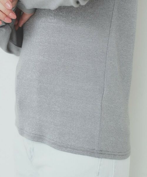 【確認用】【売却済】チュールカットソー WEB限定】手洗い可 / チュールドッキングプルオーバー（Tシャツ