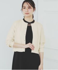 index / インデックス カーディガン・ボレロ | ラメビジューカーディガン【洗濯機洗い可】