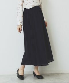 index / インデックス ショート・ハーフ・半端丈パンツ | サイドプリーツフレアパンツ【洗濯機洗い可】