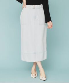 index / インデックス ロング・マキシ丈スカート | デニムタイトスカート【洗濯機洗い可】