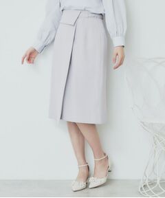 index / インデックス スカート | Aラインラップスカート【洗濯機洗い可/イージーアイロン/防シワ】