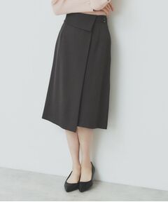 index / インデックス スカート | Aラインラップスカート【洗濯機洗い可/イージーアイロン/防シワ】