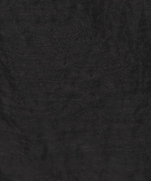 index / インデックス スカート | シアーフラワー刺繍ラップ風スカート【洗濯機洗い可】 | 詳細10