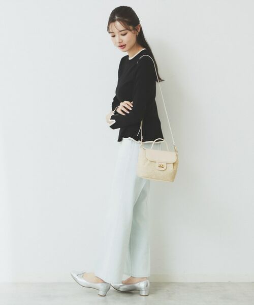 index / インデックス ショルダーバッグ | フラワージャカードショルダーバッグ | 詳細5