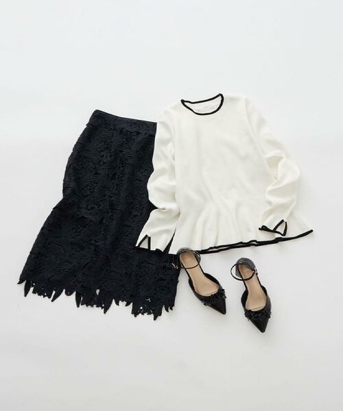 index / インデックス パンプス | フラワーセパレートパンプス | 詳細9