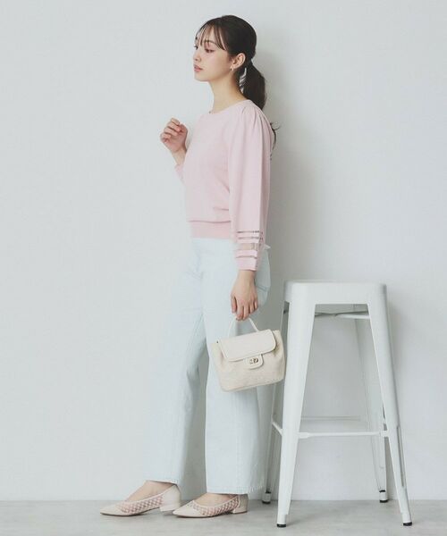 index / インデックス ニット・セーター | シアーラインパフスリーブニット【UV/洗濯機洗い可】 | 詳細15