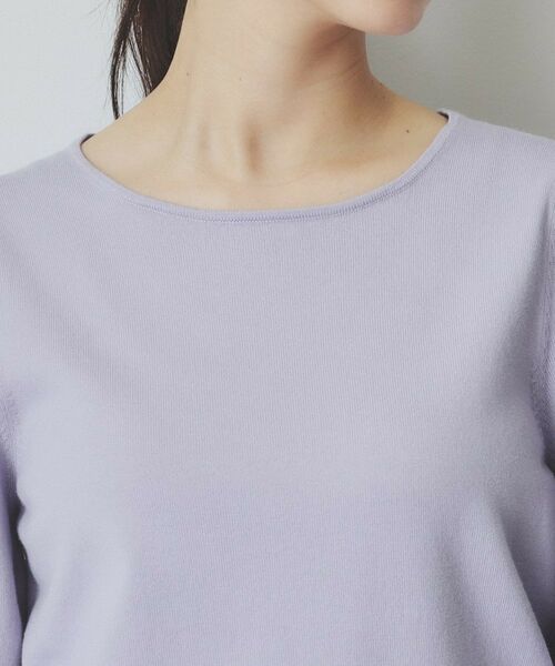 index / インデックス ニット・セーター | シアーラインパフスリーブニット【UV/洗濯機洗い可】 | 詳細24