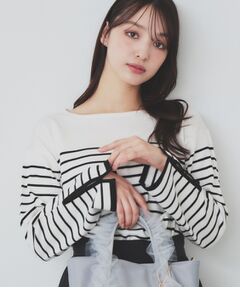 index / インデックス ニット・セーター | 袖スリットスリーブニット【洗濯機洗い可】